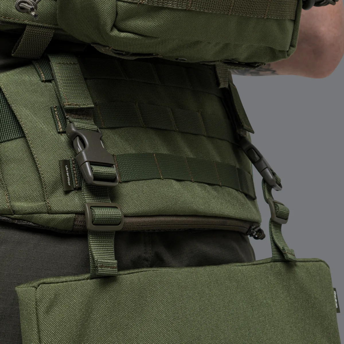 Килимок для сидіння тактичний 2-го класу захисту. Cordura 500D. Олива 9