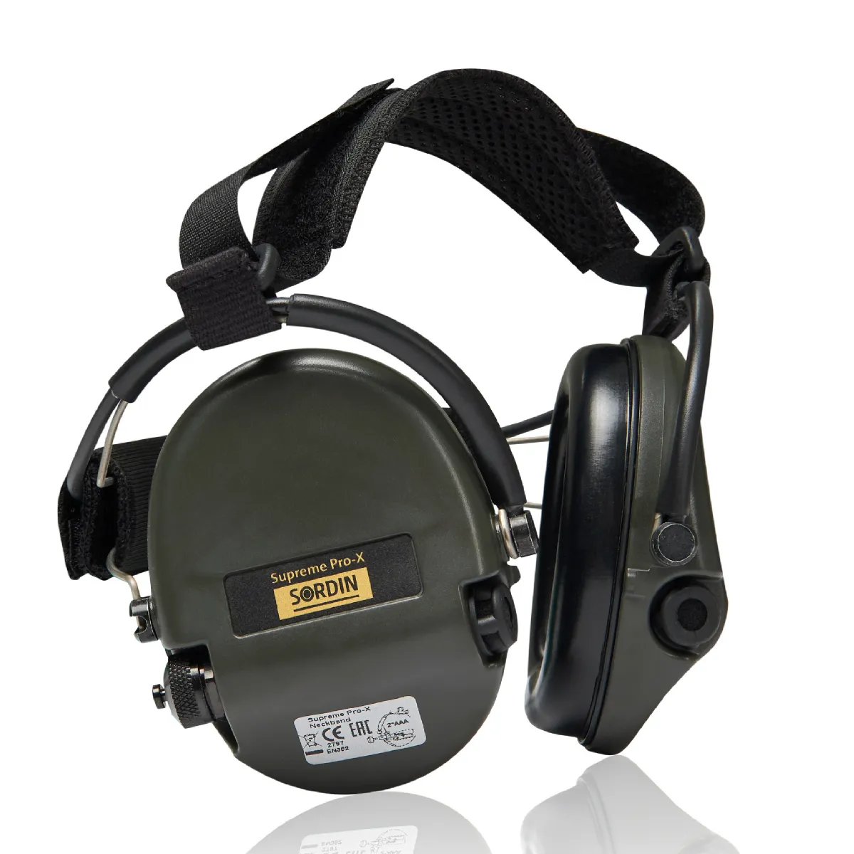 Активні навушники Sordin Supreme Pro-X Neckband. Олива 5