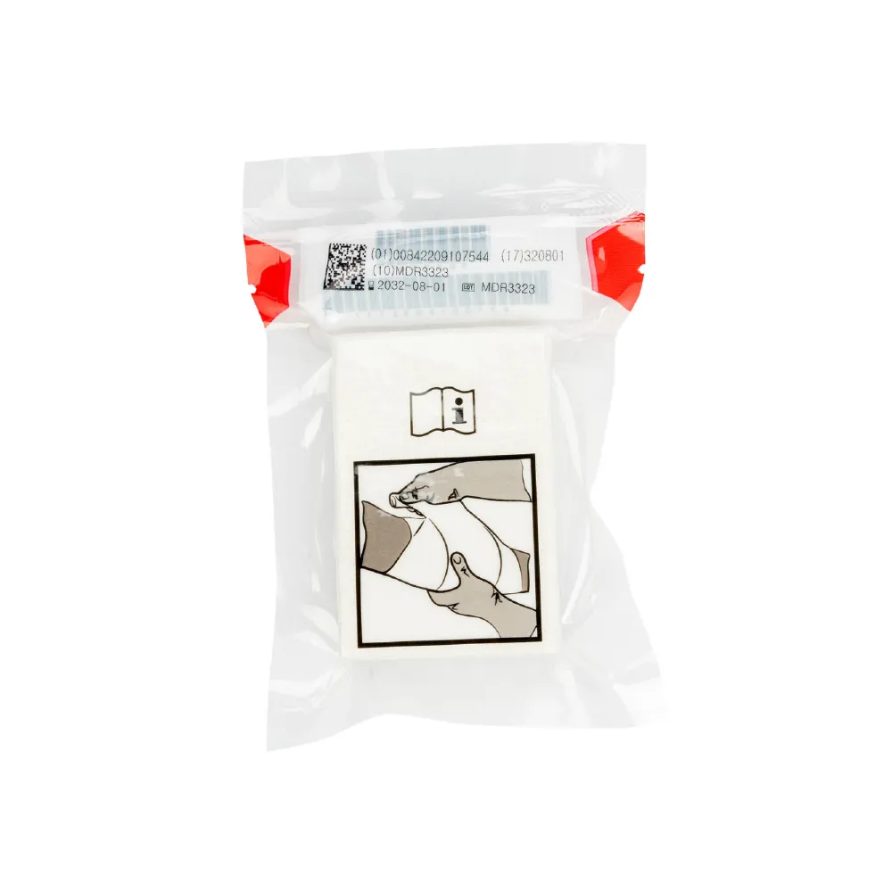 Бинт стерильний для тампонади NAR Compressed Gauze, 6 шарів. 11,5 см x 375 см 2