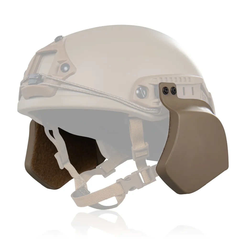 Захист боковий балістичний захист для шоломів без вух (типу FAST, TOR). Койот