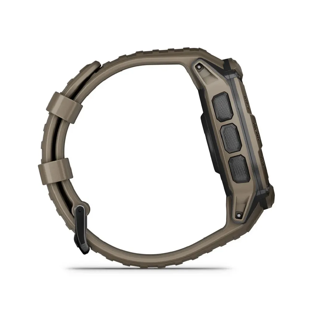 Годинник-навігатор тактичний Garmin Instinct 2X Solar Tactical (США). Койот 3