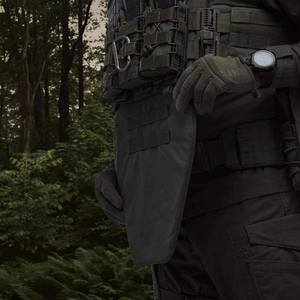 Протиуламковий фартух 2-го класу захисту (з балістичним пакетом). Розмір XL. Олива 8