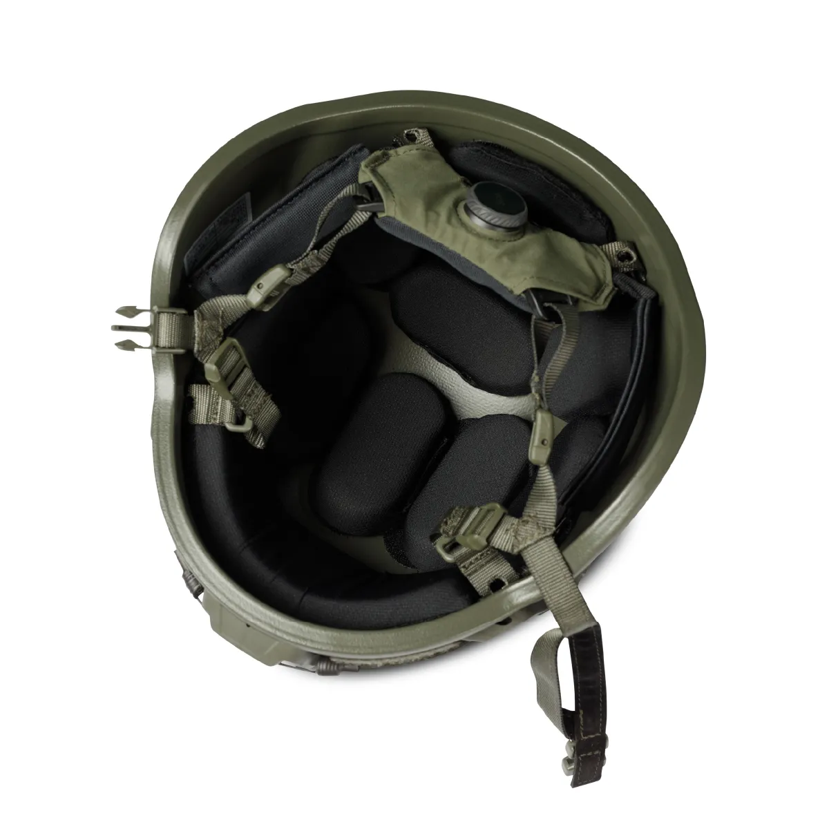 Кевларовий шолом ARCH Helmet (ECH) MICH зі збільшеною площею захисту. Олива 2