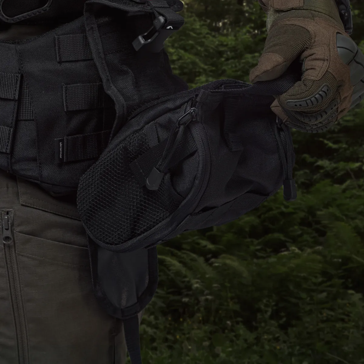 Аптечка збільшена PRO (підсумок-органайзер). Cordura 1000. Чорна 7