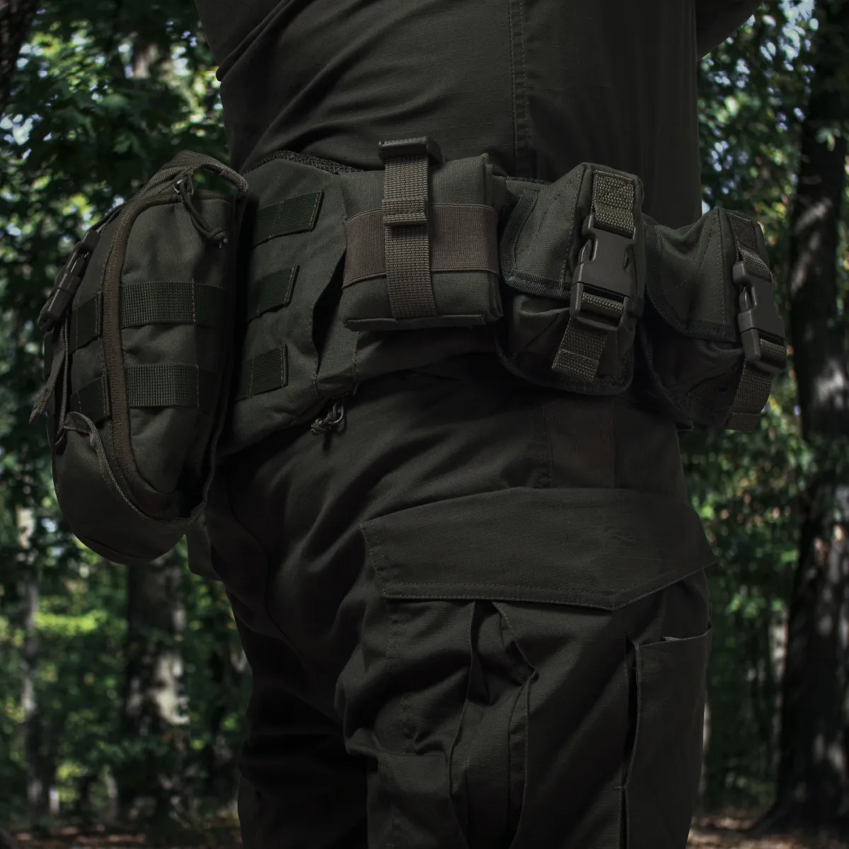 Підсумок під гранату. Кріплення Molle. Cordura 1000. Олива 4