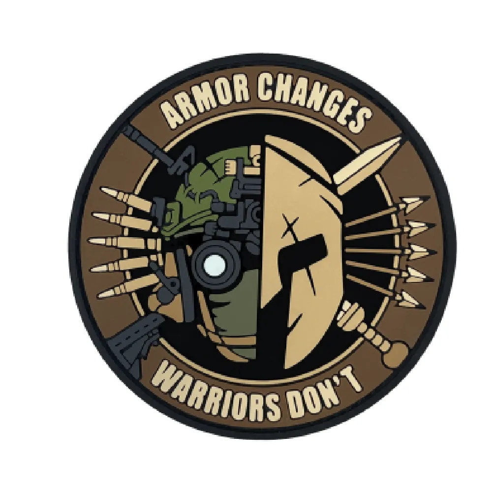 Патч (шеврон) «Evolution» від А.Т.А.К.А. М’який ПВХ пластик. Койот