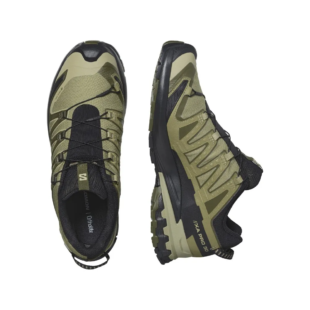 Трекінгові кросівки Salomon® XA PRO 3D V9 Gore-Tex® M. Оливково-чорний 3