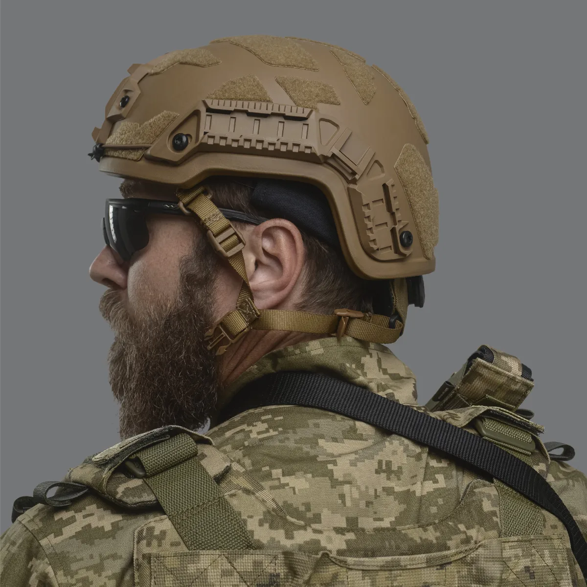 Кевларовий шолом ARCH Helmet (ECH) койот. Розмір L 3