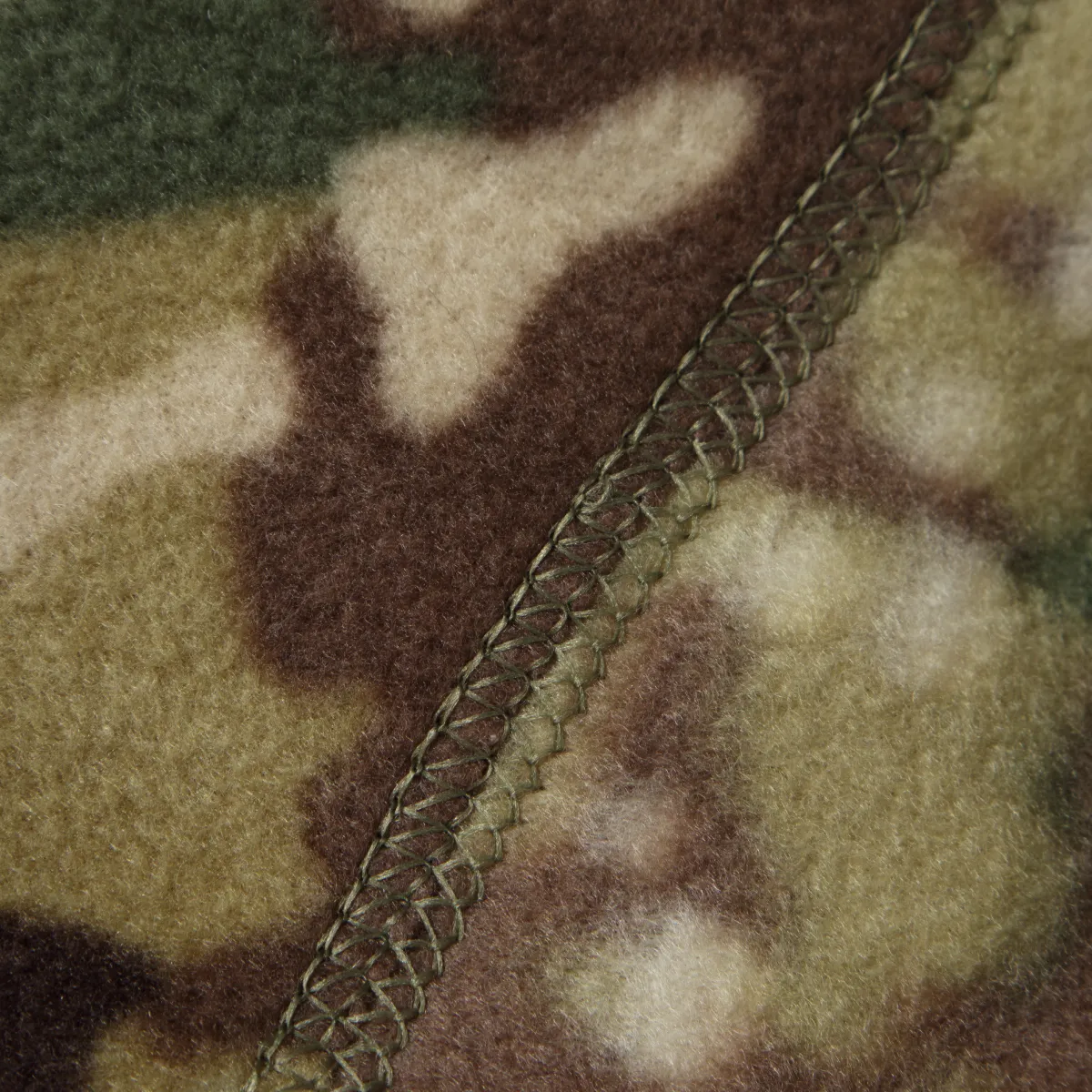 Комплект зимових головних аксесуарів FrostWrap: флісова шапка та баф. Мультикам 7