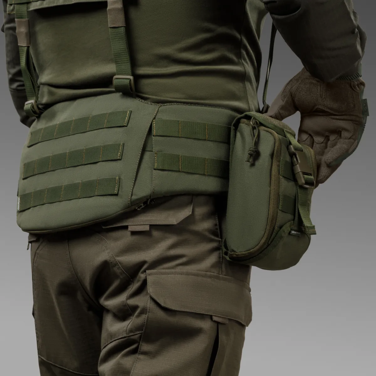 Підсумок-органайзер аптечка. Кріплення Molle. Cordura 500D. Олива 7