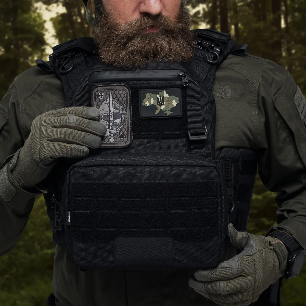 Адміністративний підсумок PRO. Cordura 1000. Кріплення Molle.Чорний 6