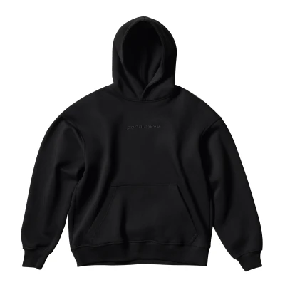 Худі «Досліджуй» від Rift. Oversize. Чорний