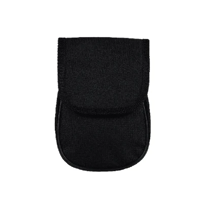 Поясна сумка-чохол для активних навушників. Кріплення Molle. Чорна