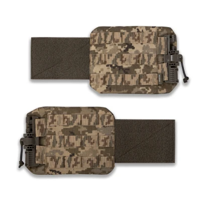 Боковые камербанды М с баллистическими пакетами 20х15 см 2-го класса защиты. Пиксель (мм-14)