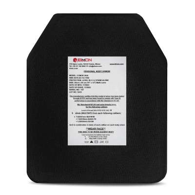 Керамічна плита 3 (+++) рівня NIJ. Elmon (Греція). Вага 1.65 кг. Розмір 25×30 см