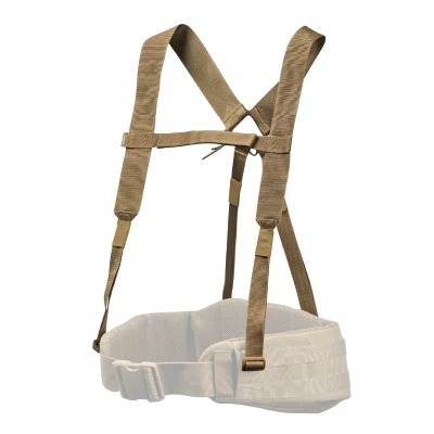 Плечові ремені для тактичного пояса. Кріплення Molle. Койот