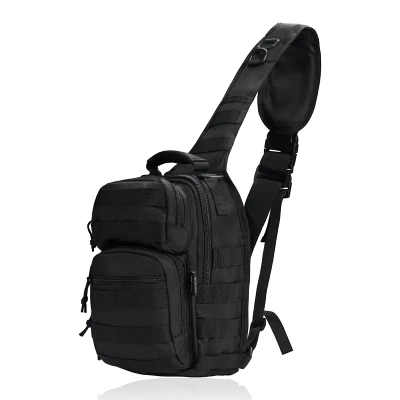 Рюкзак однолямковий Mil-Tec “One strap assault pack”. Чорний.