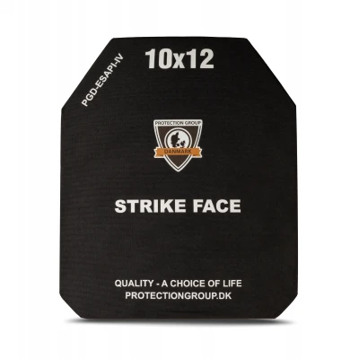 Керамічна бронеплита NIJ Level IV (ESAPI) PGD ​​U-line. Вага 2.95 кг. Розмір 25 × 30 см