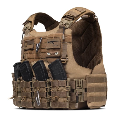 Бойовий бронежилет IBV-2 (Stanag 2920). Вага 3.7 кг. Збільшена площа захисту. Койот. S/M