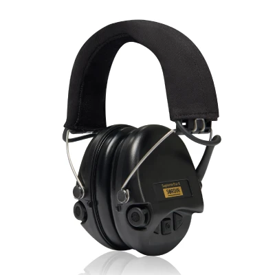 Активні навушники Sordin Supreme Pro-X Black. Наголів'я Чорне