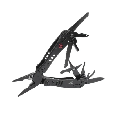Мультитул Ganzo G302B. Надміцна сталь. 12 різних елементів