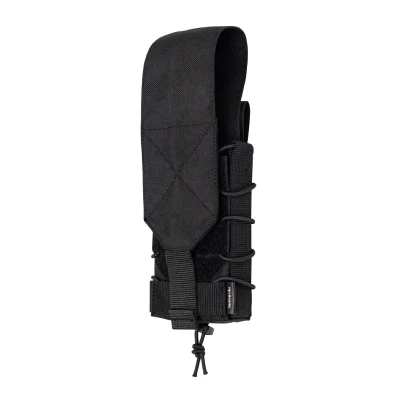 Одинарний закритий підсумок з клапаном під магазин АК/АR. Чорний.