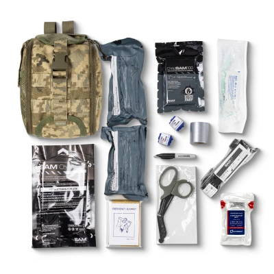 Медичний комплект A-TRK (Advanced Tactical Response Kit) для невідкладної допомоги. Піксель