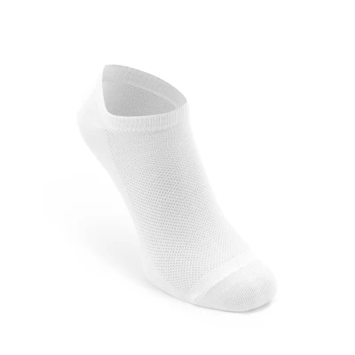 Літні шкарпетки сітчасті Leo Sport Leostep Cotton 5 см. Білі