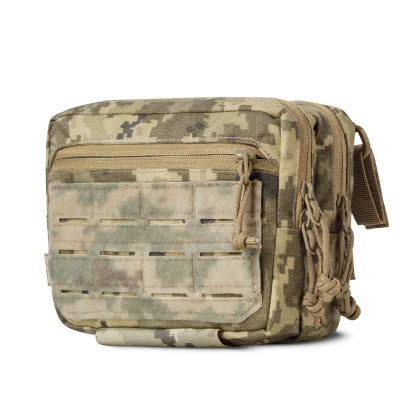 Сумка-напашник PRO 2-го класу захисту. Розмір L (16х22 см). Матеріал Cordura 1000. Піксель (мм-14)