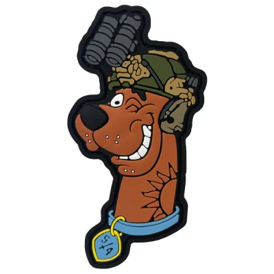 Патч (шеврон) «Scooby-Do» від Sanchi×А.Т.А.К.А. М’який ПВХ пластик
