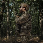 Сумка-напашник PRO 1-го класса защиты. Размер XL (19х26 см). Материал Cordura 1000. Пиксель (мм-14) 9