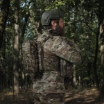 Тактичний рюкзак на 10 л. Кріплення Molle. Cordura 1000D. Мультикам 10