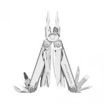 Мультитул Leatherman® (США) Surge Silver на 21 інструмент з нержавіючої сталі, нейлоновий чохол