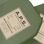 Керамічна плита 6 класу. Вага 2.4 кг. Розмір M (25х30 см.) A.P.S. Олива 2