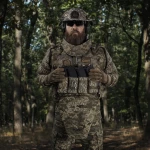 Балістичний захист шиї Gen 2 (та верхньої частини спини) 2-го класу. Піксель (мм-14) 4