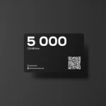 Подарунковий сертифікат-картка Ukrarmor на суму 5000 грн. 7