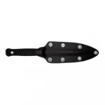 Тактичний ніж Фламберг Blade Brothers Knives з чорним полімерним покриттям 3