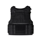 Бойовий бронежилет IBV-1. Вага 3.1 кг. Збільшена площа захисту. Чорний. S/M 6