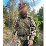 Бойовий бронежилет IBV-1. Вага 3.1 кг. Збільшена площа захисту. Мультикам. S/M 7