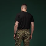 Комплект футболок Basic Military T-shirt. Матеріал Cottone/Elastane, чорний 5
