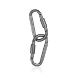 Карабін тактичний універсальний, 80 мм. Сталевий. Колір Сірий