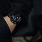 Тактичний годинник Skmei 1155. Водостійкий корпус. Чорний 4