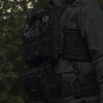 Підсумок одинарний пластиковий для магазину АК/AR. Чорний 6