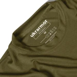 Комплект футболок (3 шт.) AIR Coolmax без логотипу. Легкі та добре відводять вологу. Олива 5