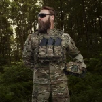 Маскувальний кавер для шолома Sestan-Busch (Хорватія). Мультикам. L 6