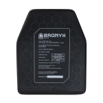 Поліетиленова бронеплита 3 класу Bronyx. Вага 1.42 кг. Розмір М (25х30 см)