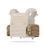 Бокові камербанди М з балістичними пакетами 20х15 см 2-го класу захисту. Койот 2