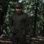 Комплект Modular Battle Belt S/M 2-го класу захисту. Тактичний пояс з обвісами. Олива 3