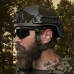 Балістичний шолом Sestan-Busch Helmet BK-ACH-HC олива. Розмір L 9