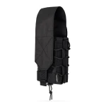 Подвійний закритий підсумок з клапаном під магазини АК/АR. Чорний